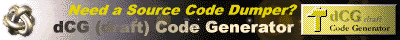 The Home of dCG (draft) Code Generator